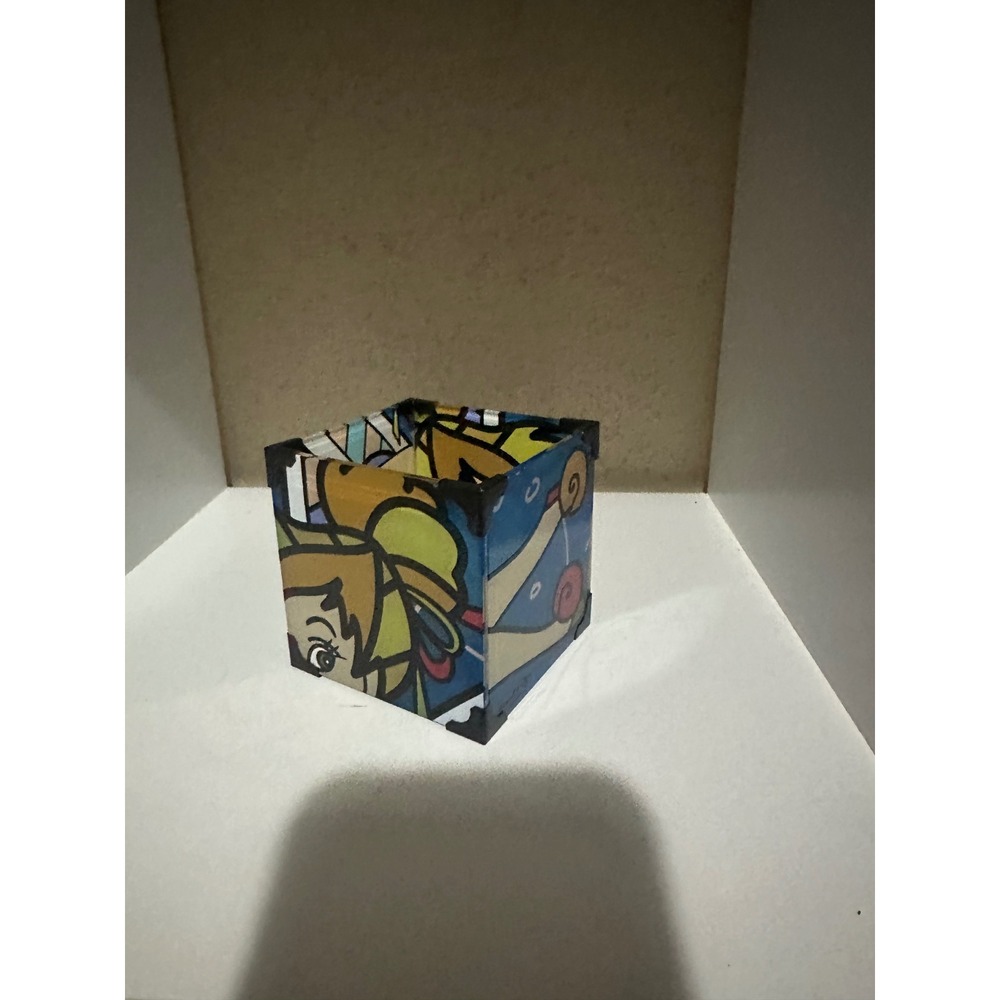 Disney Britto Tinkerbell Unique Cell Phone Holder Desk Organizer Votive Candle - Picture 2 of 5